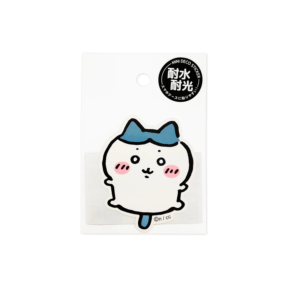 ちいかわ ミニデコステッカー（しろめハチワレ） - Image 3