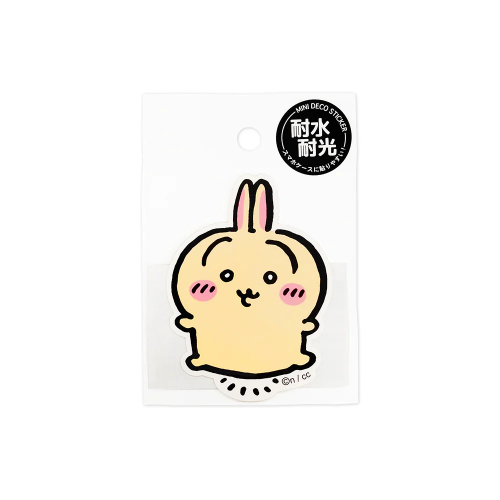 ちいかわ ミニデコステッカー（しろめうさぎ） - Image 3