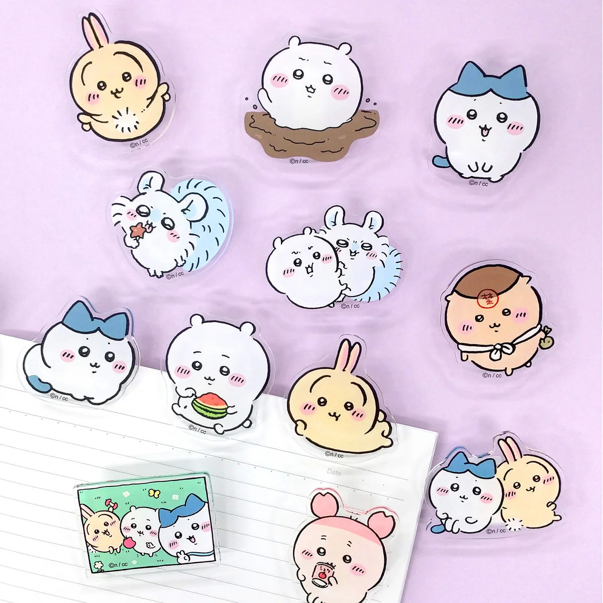 ちいかわ アクリルクリップ（うさぎ・寝ころび） - Image 2