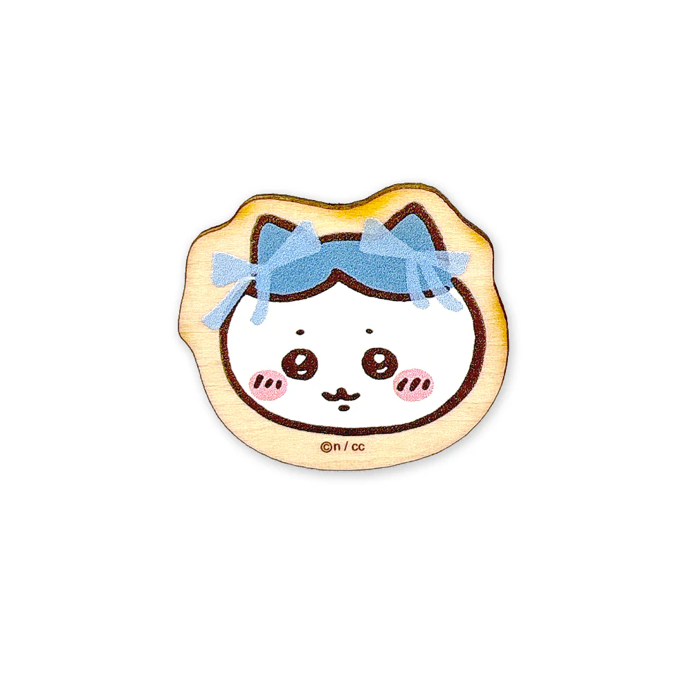 ちいかわ ウッドバッジ（ハチワレ2） - Image 3
