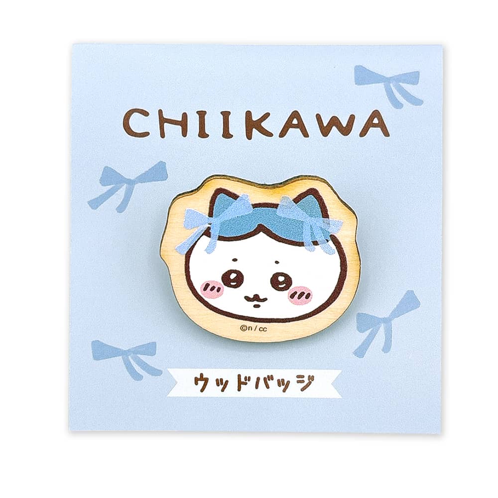 ちいかわ ウッドバッジ（ハチワレ2） - Image 4