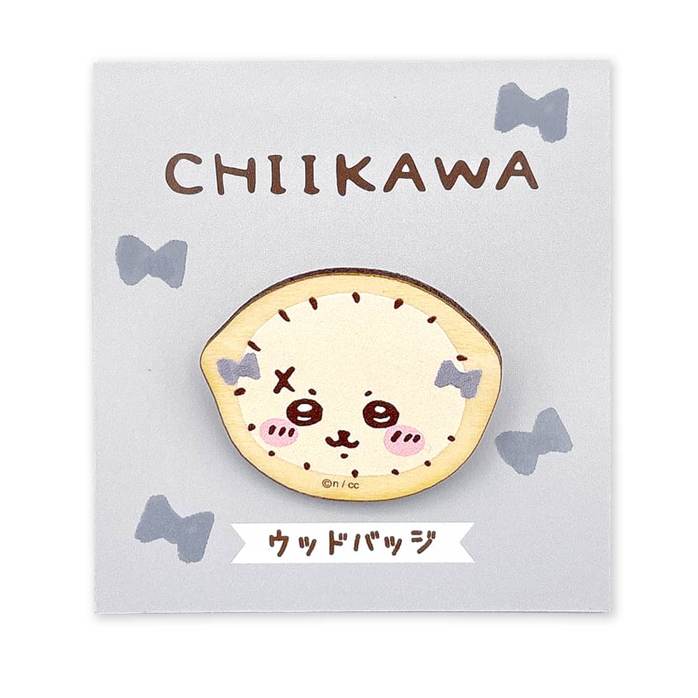 ちいかわ ウッドバッジ(ラッコ2) - Image 4