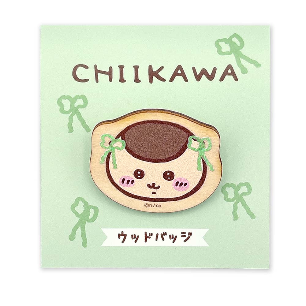 ちいかわ ウッドバッジ(くりまんじゅう2) - Image 4