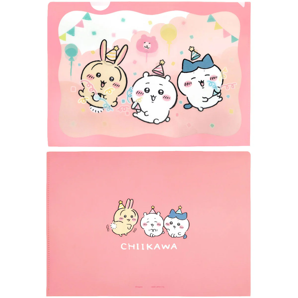 ちいかわ レンチキュラーシングルクリアファイル（おめでとう） - Image 3