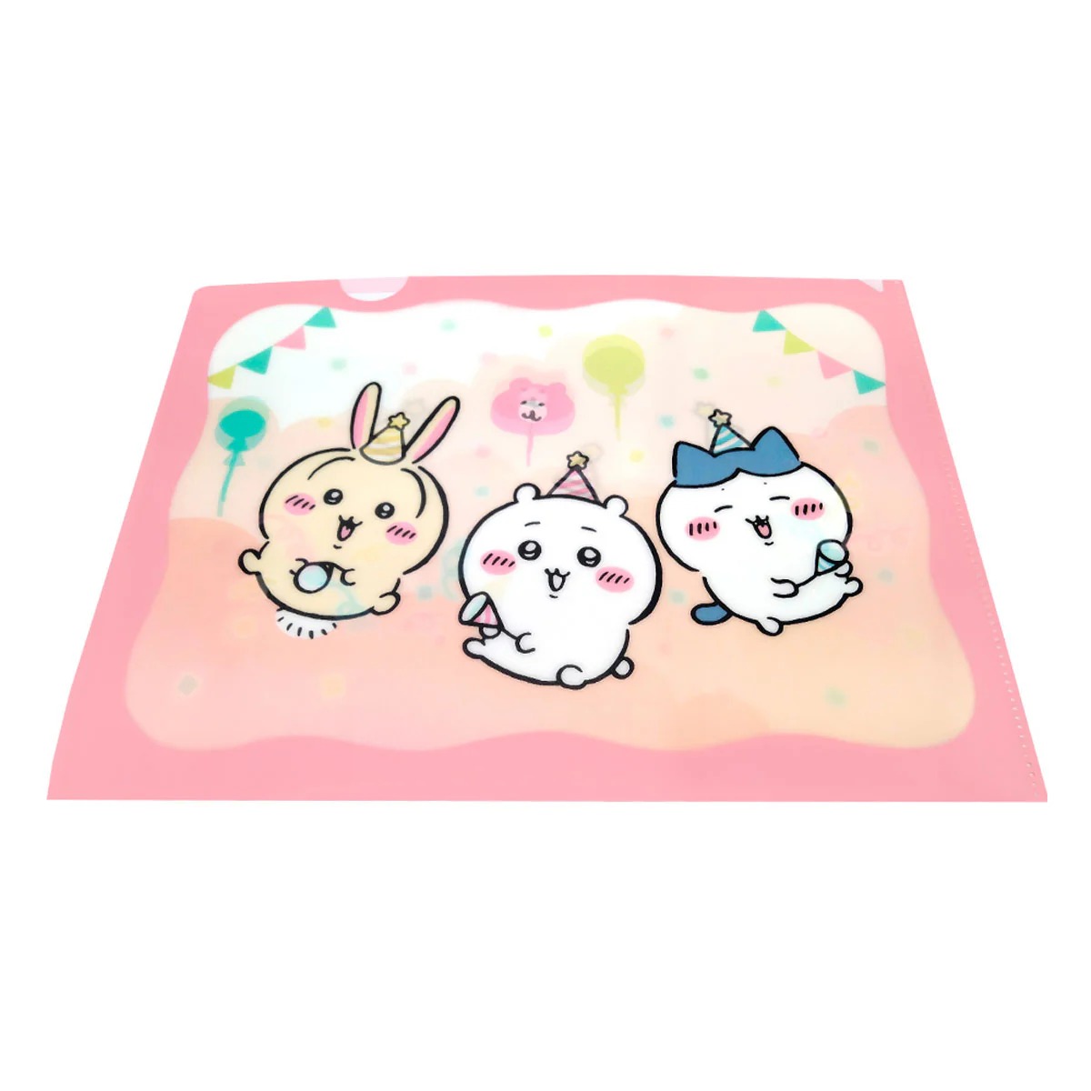ちいかわ レンチキュラーシングルクリアファイル（おめでとう） - Image 5