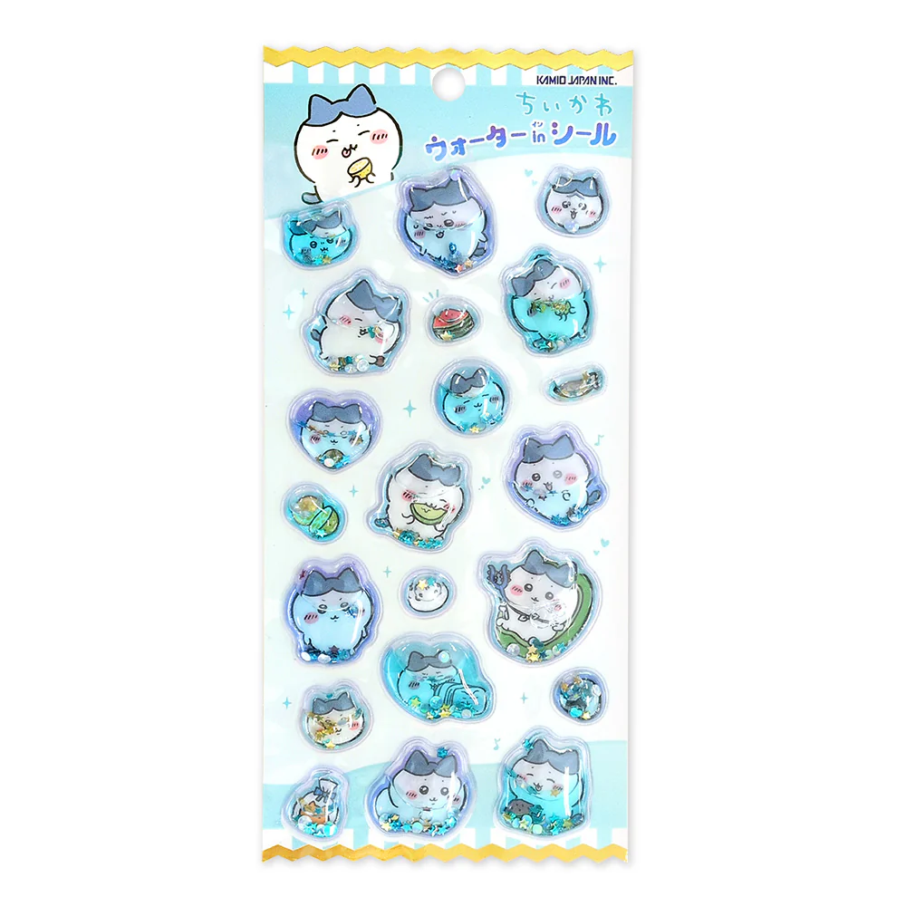 ちいかわ ウォーターインシール(ハチワレ)【クレジットカード決済限定商品】
