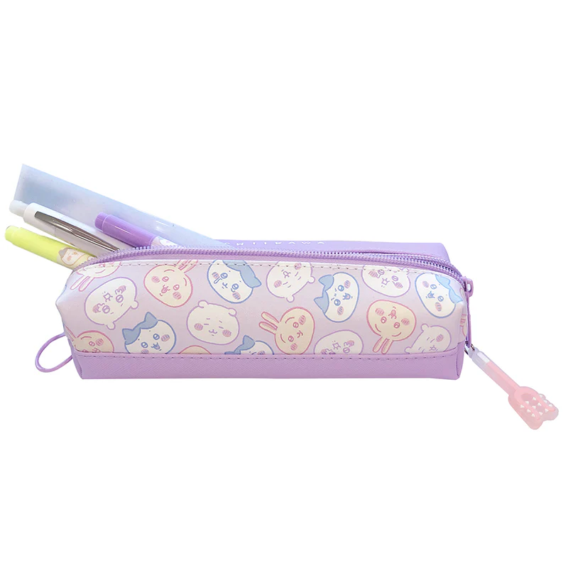 ちいかわ 2ルームペンケース（フェイス） - Image 6