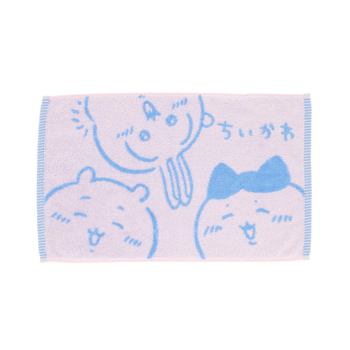 ちいかわ ミニタオル バスマット（ちいかわピンク） - Image 4