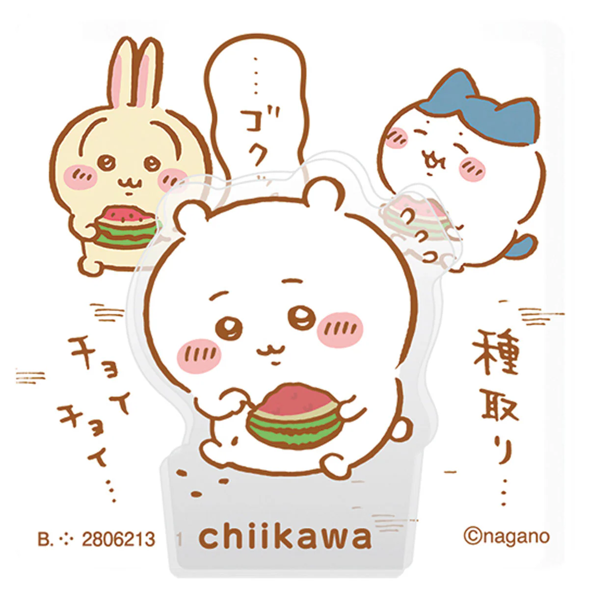 ちいかわ アクリルシーンクリップビスケット（全13種）1BOX 10個入 - Image 6