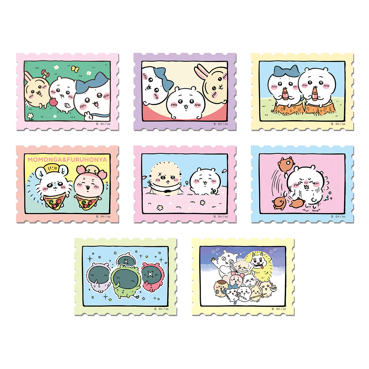 ちいかわ ダイカットステッカーセット5（全48種）1BOX 20パック入 - Image 2
