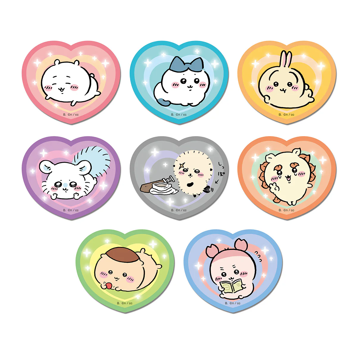ちいかわ ダイカットステッカーセット5（全48種）1BOX 20パック入 - Image 3