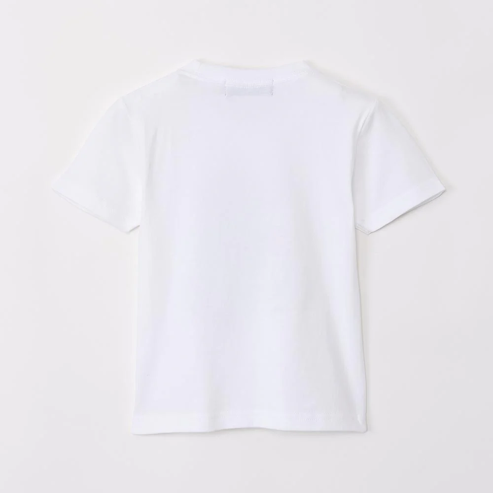 ちいかわ水族館 キッズTシャツ ドルフィンキック ホワイト（カメミラー付） - Image 4