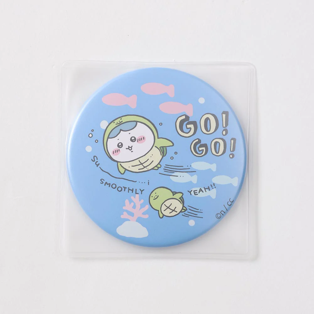 ちいかわ水族館 キッズTシャツ ペンギンヤムヤム ホワイト（カメミラー付） - Image 5