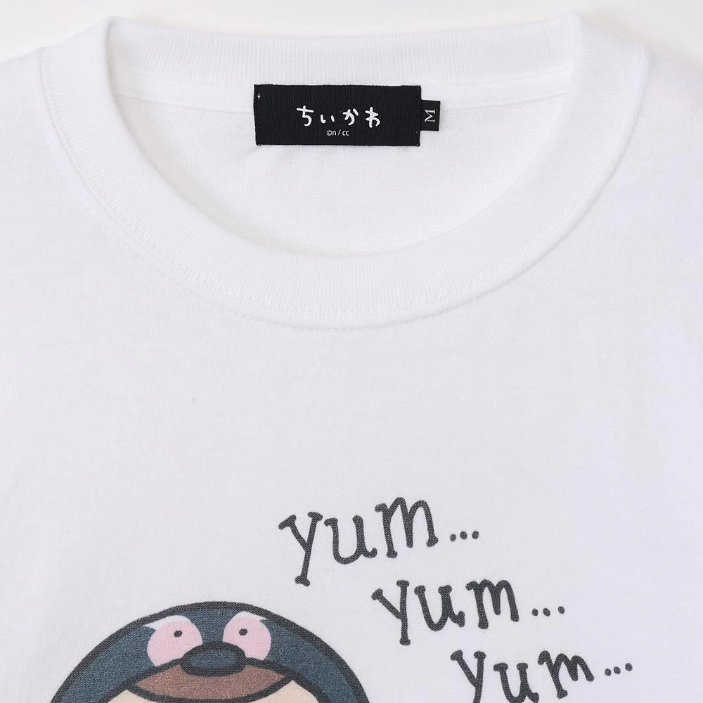 ちいかわ水族館 Tシャツ ペンギンヤムヤム ホワイト（イカミラー付） - Image 3
