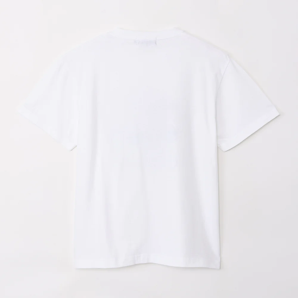ちいかわ水族館 Tシャツ ペンギンヤムヤム ホワイト（イカミラー付） - Image 4