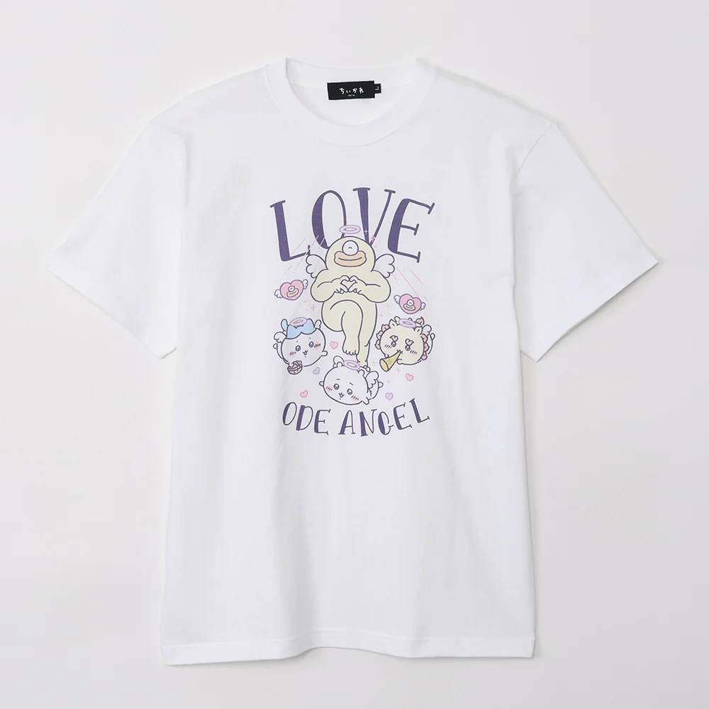 ちいかわ てんし♡あくま Tシャツ（ODE ANGELS ホワイト） - Image 4