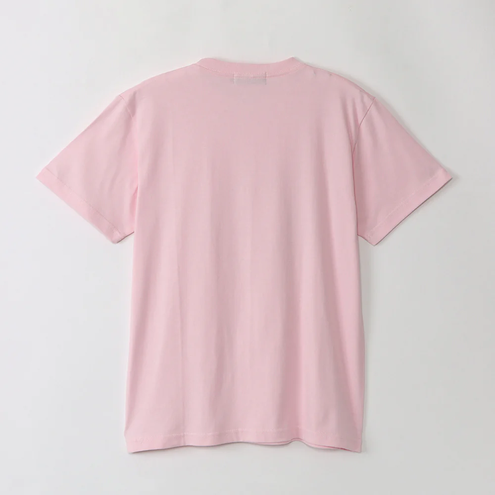 ちいかわ お出かけ楽しみ！な Tシャツ ちいかわと傘 ライトピンク - Image 5