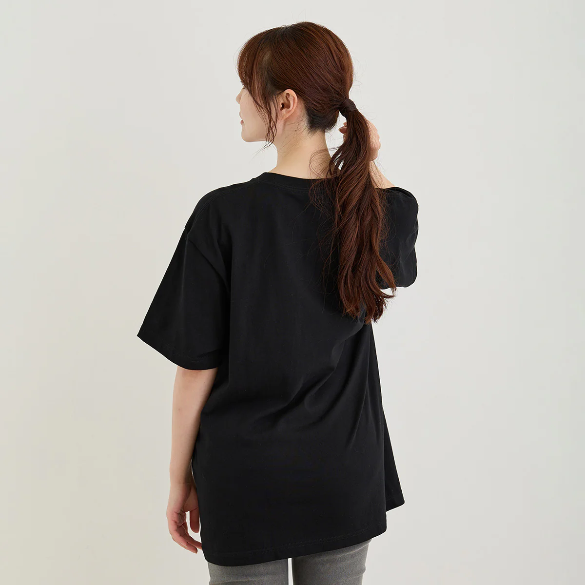 ちいかわ 超まじかるちいかわ Tシャツ ANOKO GANG ブラック - Image 4