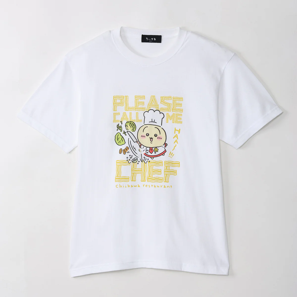 ちいかわ ちいかわレストラン Tシャツ うさぎ ホワイト - Image 4
