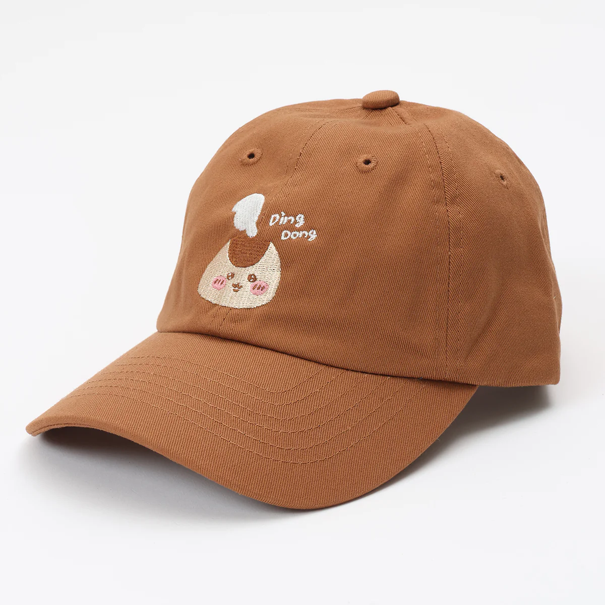 ちいかわ ちいかわレストラン キャップ くりまんじゅう キャメル - Image 2