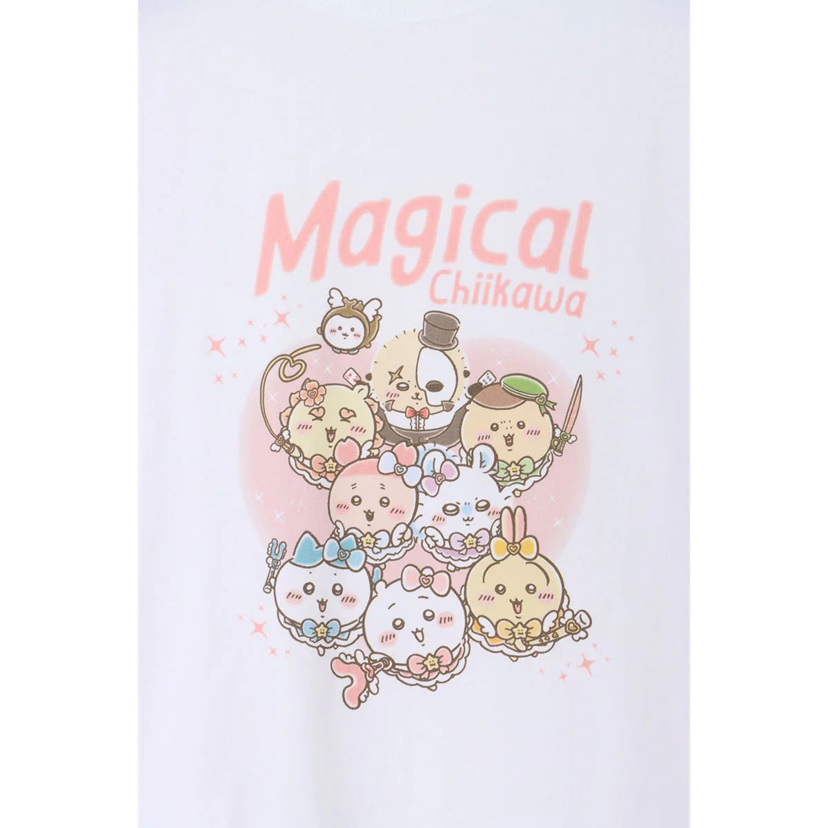 ちいかわ まじかるちいかわ Tシャツ Magical Chiikawa ホワイト - Image 3
