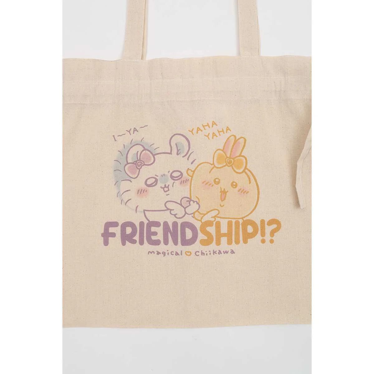 ちいかわ まじかるちいかわ トートバッグ FRIEND SHIP！？ ナチュラル - Image 2
