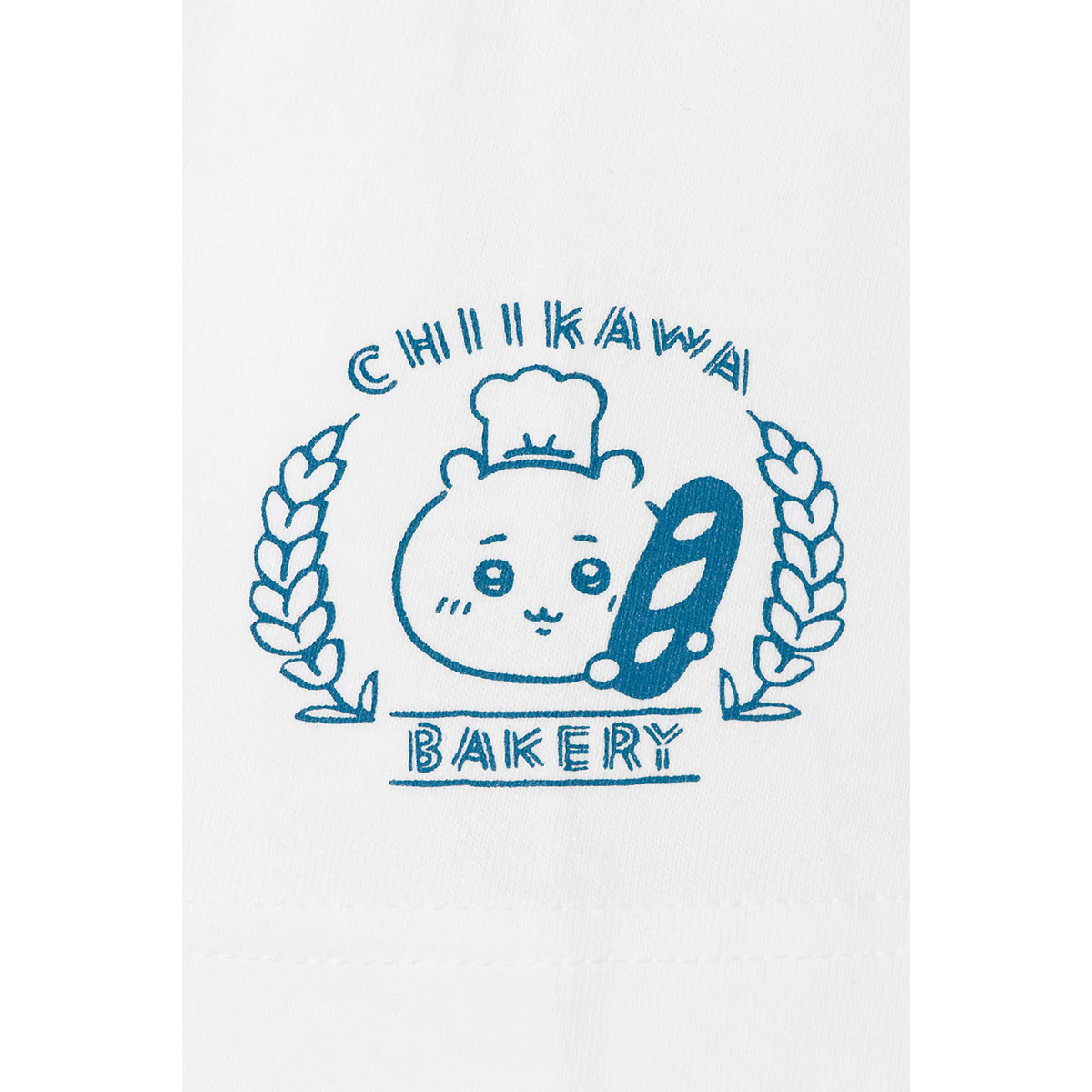 ちいかわ ちいかわベーカリー Tシャツ 転びまくるトリオ ホワイト - Image 5