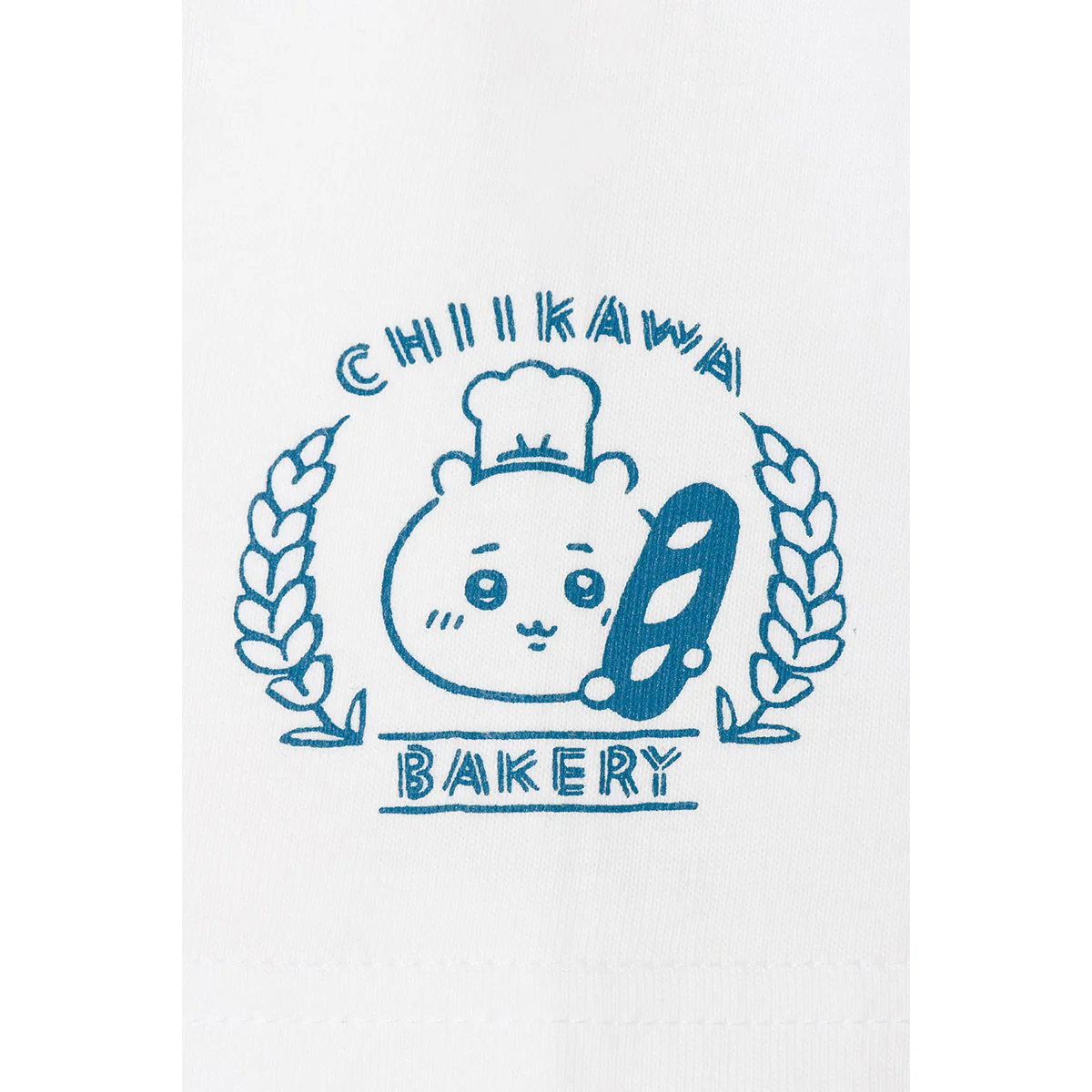 ちいかわ ちいかわベーカリー Tシャツ 窓からチラッと ホワイト - Image 5