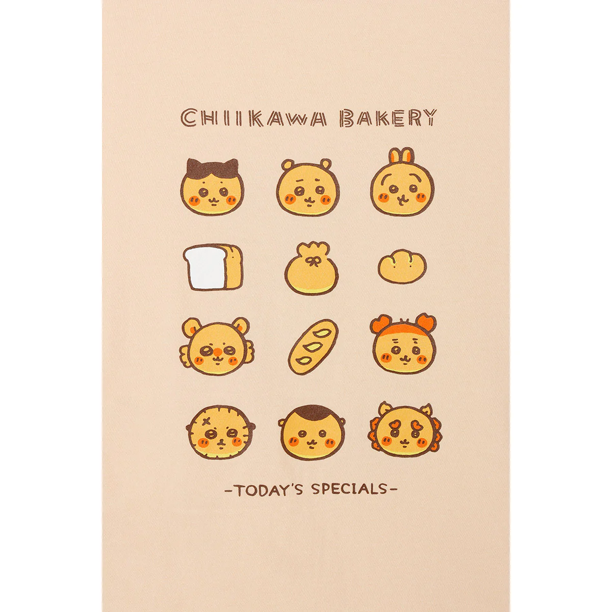 ちいかわ ちいかわベーカリー Tシャツ CHIIKAWA BAKERY ナチュラル - Image 4