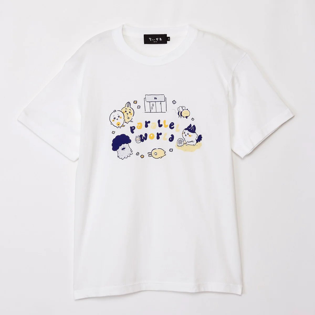 ちいかわ パラレルワールド!? Tシャツ パラレルワールド ホワイト