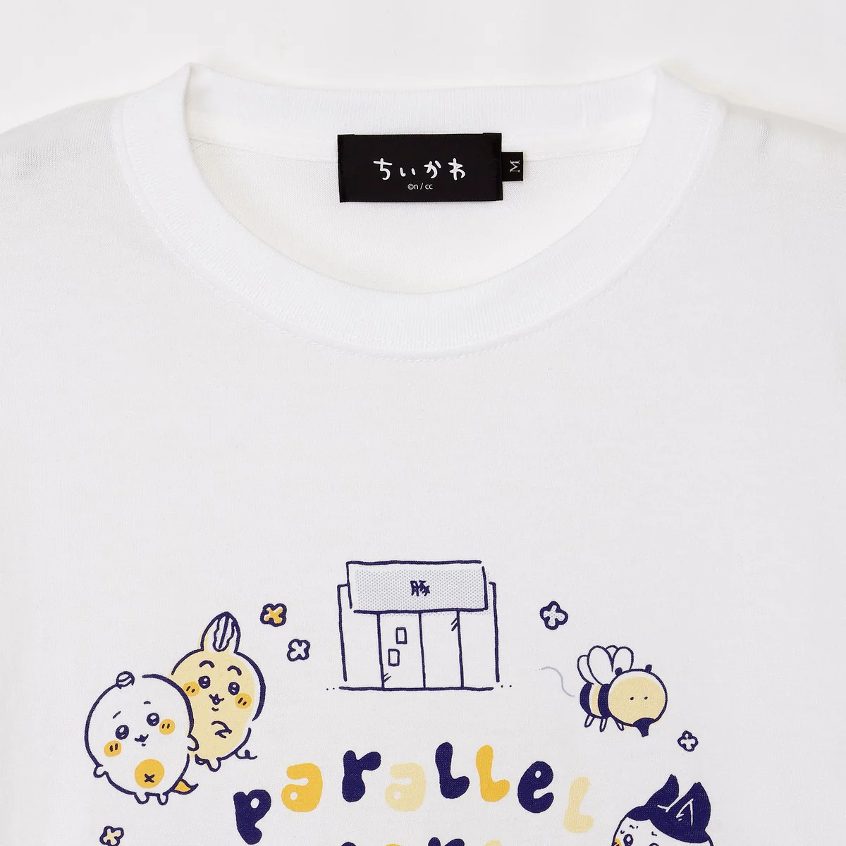 ちいかわ パラレルワールド!? Tシャツ パラレルワールド ホワイト - Image 3
