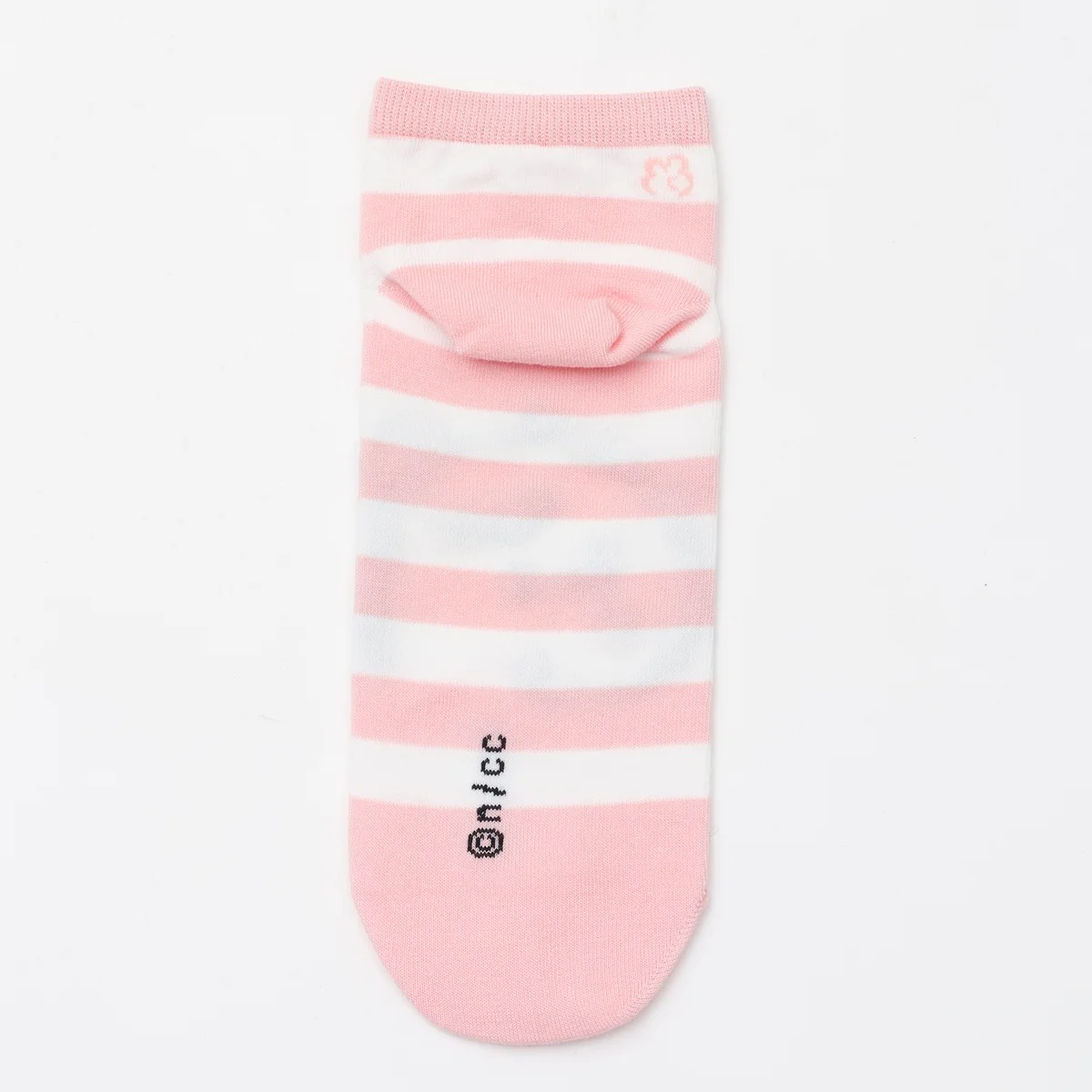 ちいかわ クルーソックス ちいかわピース ピンクボーダー - Image 3