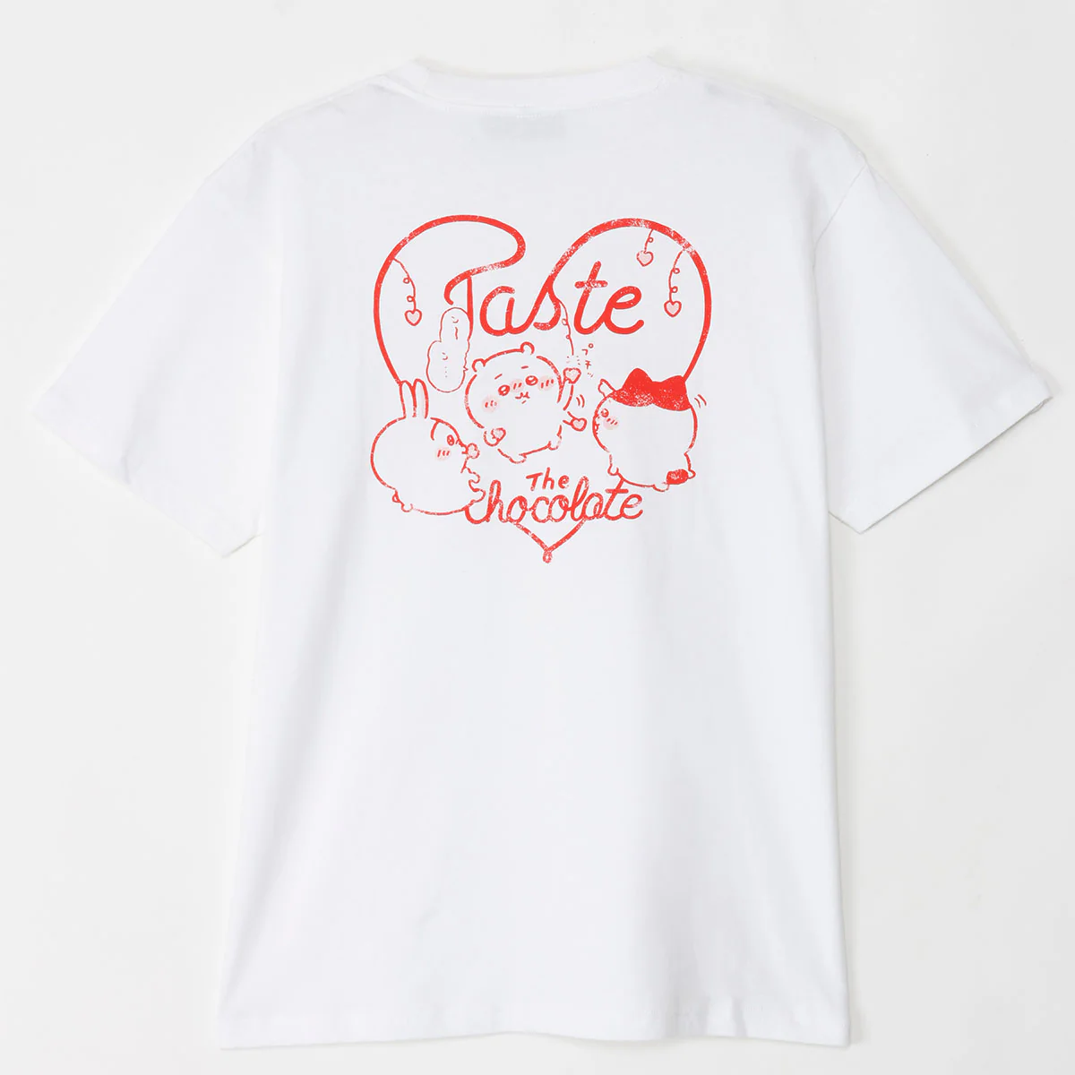 ちいかわ Tシャツ ハート ホワイト - Image 4
