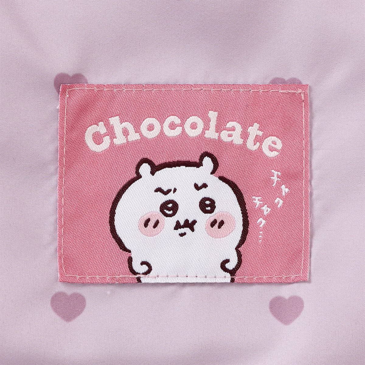ちいかわ エコバッグ ハートチョコレート ちいかわ ピンク - Image 3