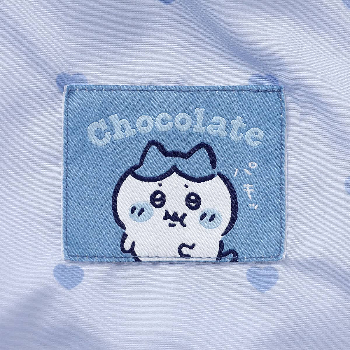 ちいかわ エコバッグ ハートチョコレート ハチワレ ブルー - Image 3