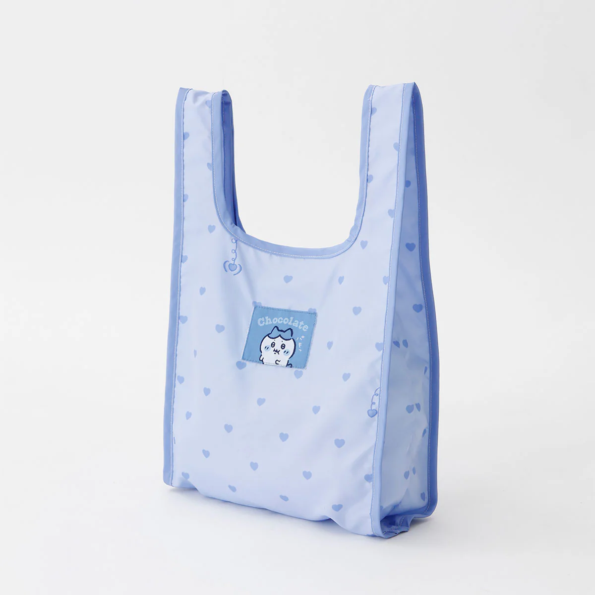 ちいかわ エコバッグ ハートチョコレート ハチワレ ブルー - Image 4