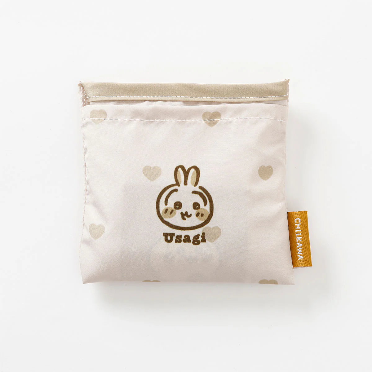ちいかわ エコバッグ ハートチョコレート うさぎ イエロー - Image 8