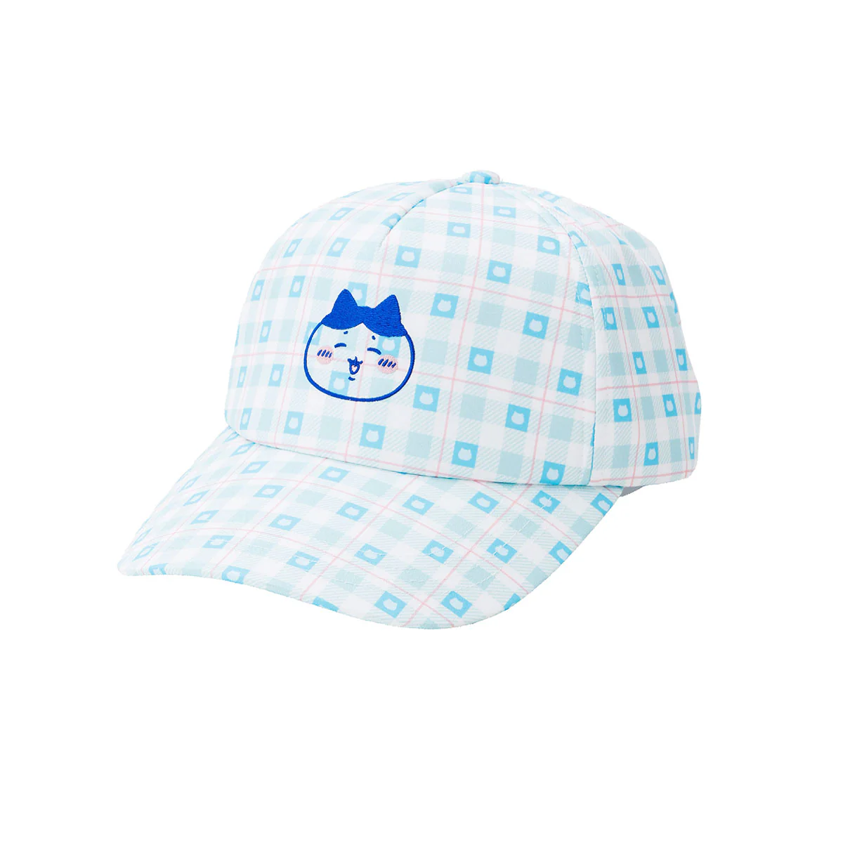 ちいかわ チェックシリーズ CAP ハチワレ ブルー - Image 10