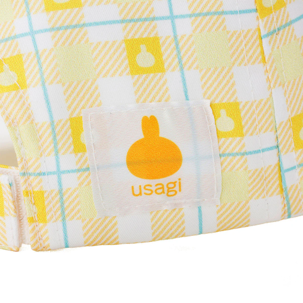 ちいかわ チェックシリーズ CAP うさぎ イエロー - Image 11