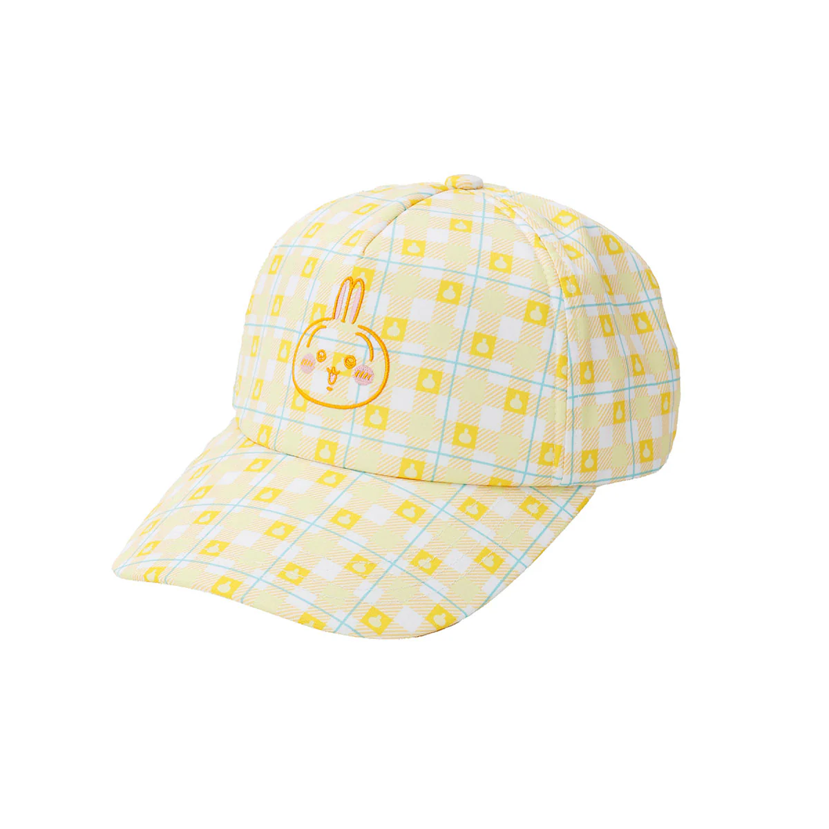 ちいかわ チェックシリーズ CAP うさぎ イエロー - Image 8