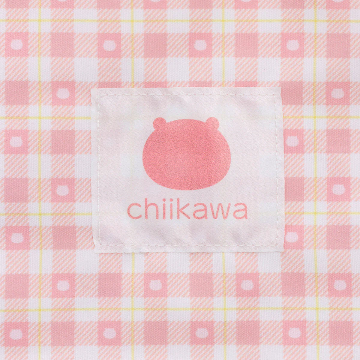 ちいかわ チェックシリーズ トートバッグ（チャーム付き）ちいかわ ピンク - Image 9