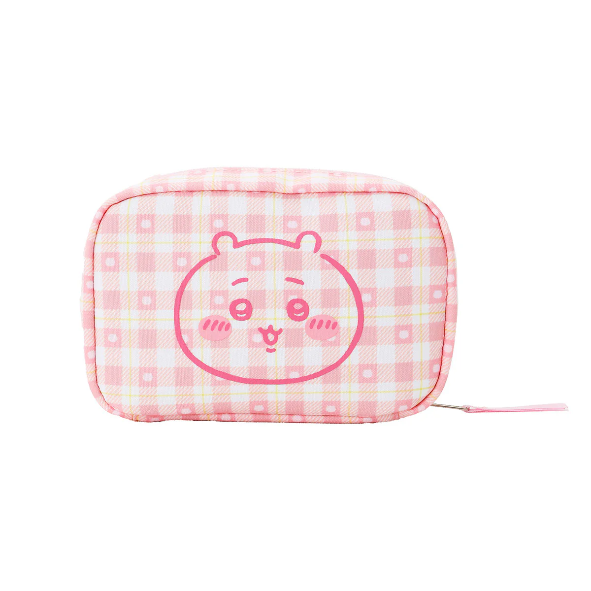 ちいかわ チェックシリーズ ポーチ ちいかわ ピンク - Image 6