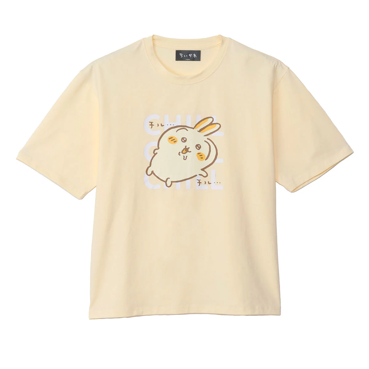 ちいかわ Tシャツ チルチルうさぎ イエロー - Image 3