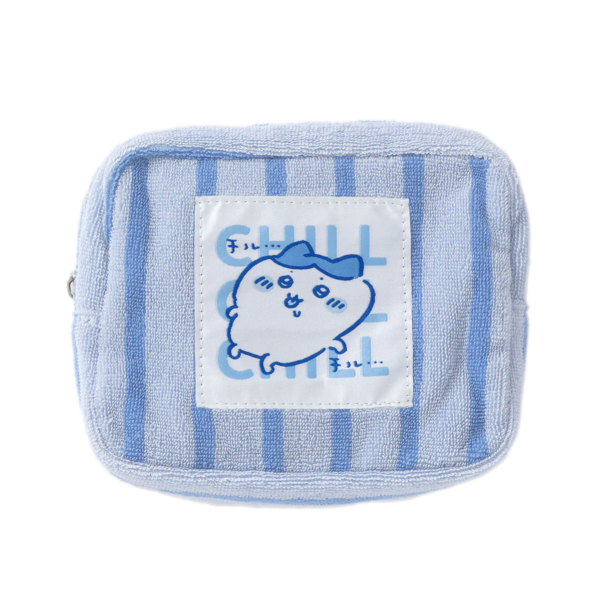 ちいかわ ポーチ チルチルハチワレ ブルー - Image 3