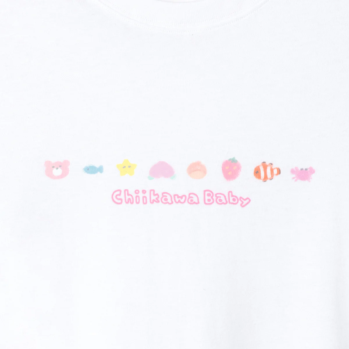 ちいかわ Chiikawa Baby 長袖Ｔシャツ ベビーになっちゃった ホワイト - Image 5