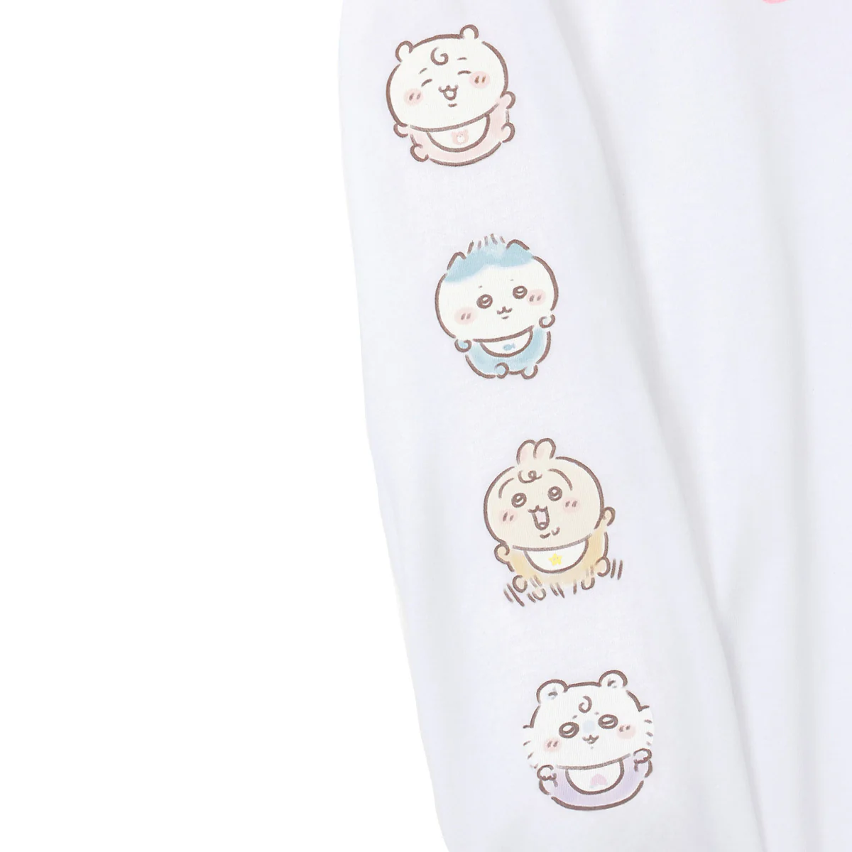 ちいかわ Chiikawa Baby 長袖Ｔシャツ ベビーになっちゃった ホワイト - Image 6