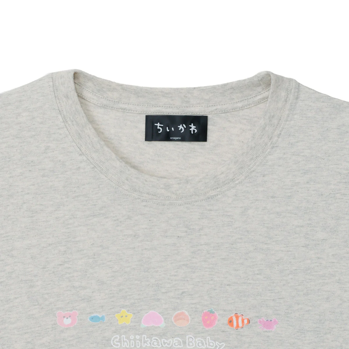 ちいかわ Chiikawa Baby 長袖Ｔシャツ おしり オートミール - Image 5