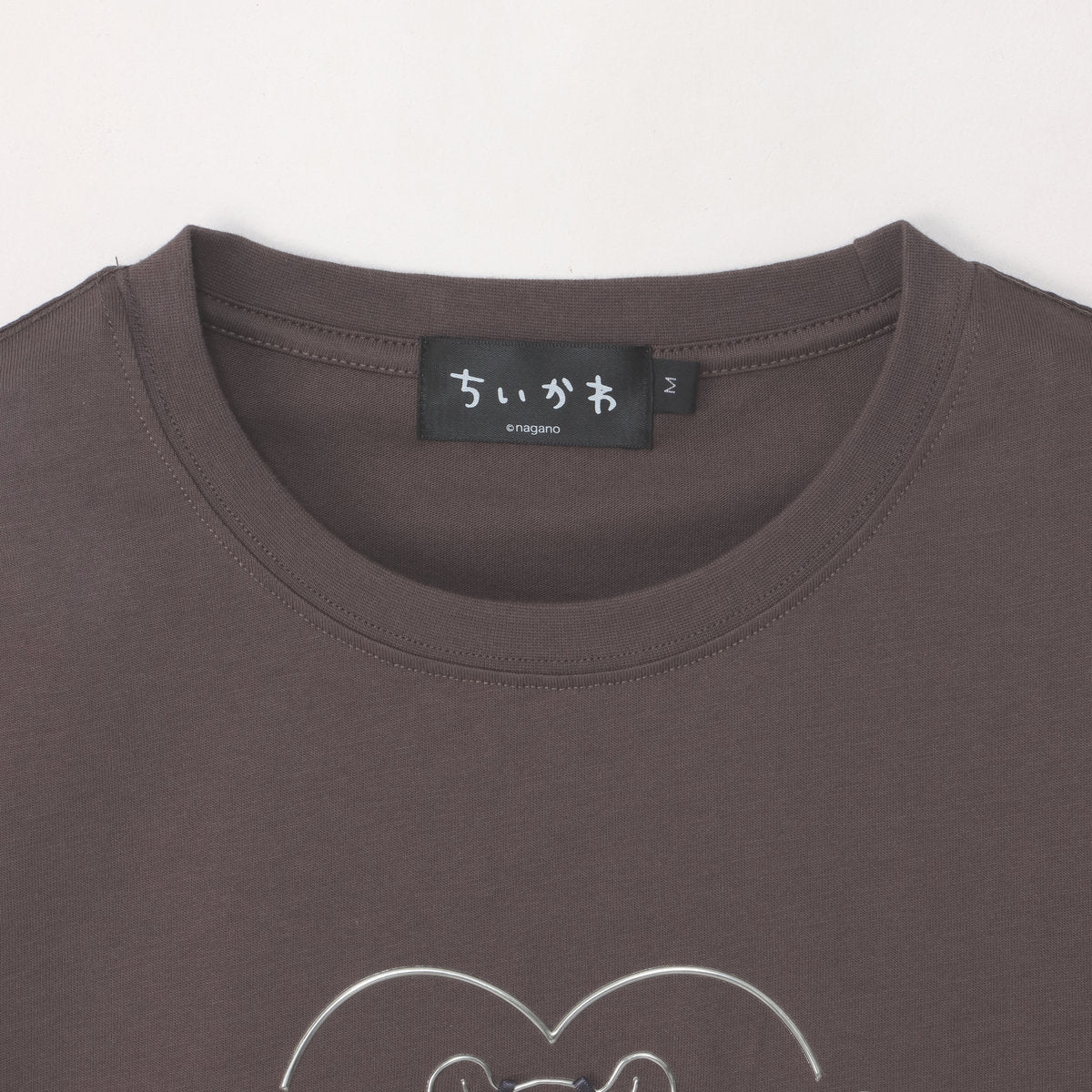 ちいかわ Go!HARAJUKU Tシャツ リボンリボン モモンガ ブラウン - Image 3