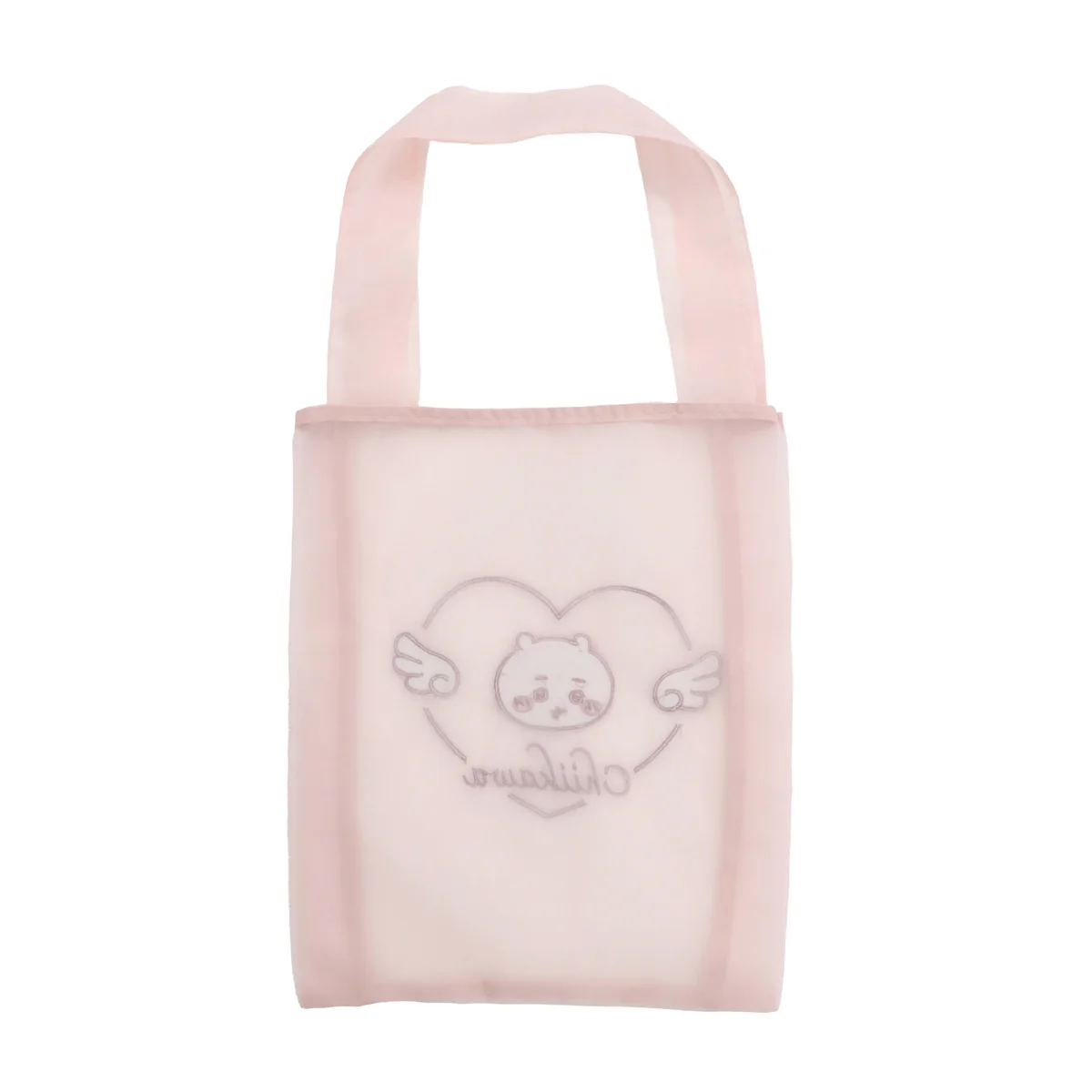 ちいかわ Go!HARAJUKU オーガンジーバッグ リボンリボン ちいかわ ピンク - Image 6