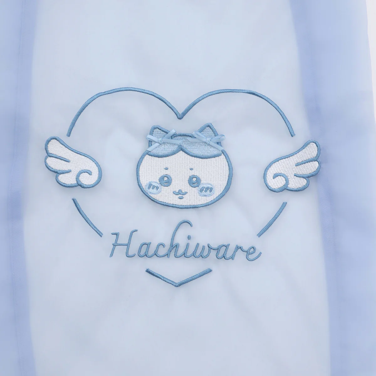 ちいかわ Go!HARAJUKU オーガンジーバッグ リボンリボン ハチワレ ブルー - Image 5